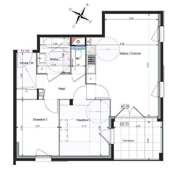  MAZALINE IMMOBILIER : Apartment | BOURGOIN-JALLIEU (38300) | 61 m2 | 232 000 € 
