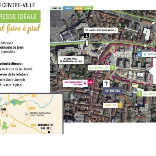  MAZALINE IMMOBILIER : Appartement | BOURGOIN-JALLIEU (38300) | 60 m2 | 242 000 € 